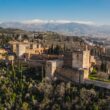 Aerial view of Alhambra Fortress