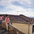 Mother and daughter enjoying the views of Granada from the Realejo neighborhood