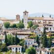 Beautiful view of the Albaicin district in Granda, Spain